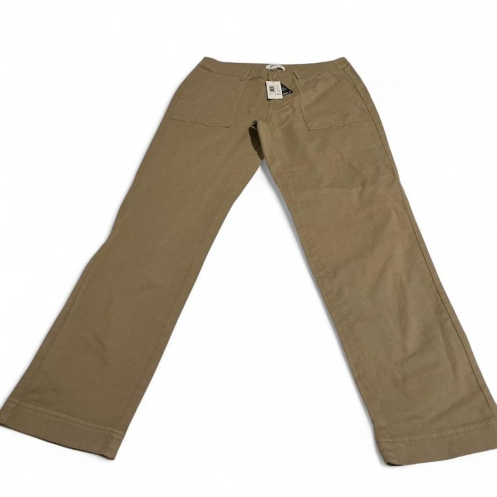 Johnnie-O Surplus Cargo Pants Men Size 2 Khaki New Stretch Cotton Lyocell Twill - Picture 2 of 8